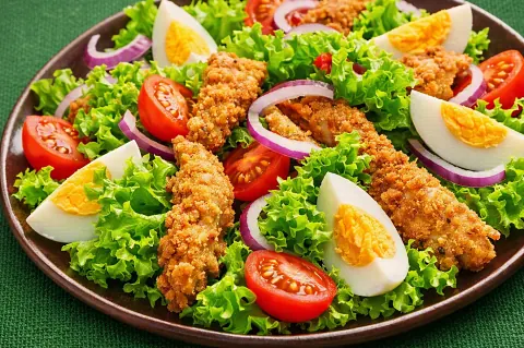 Salade du chef aux tenders